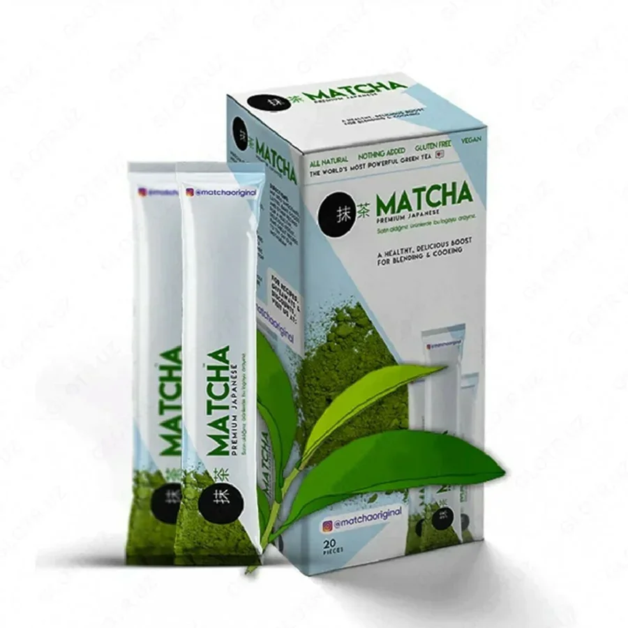 Matcha yoqimli ozdiruvchi choy